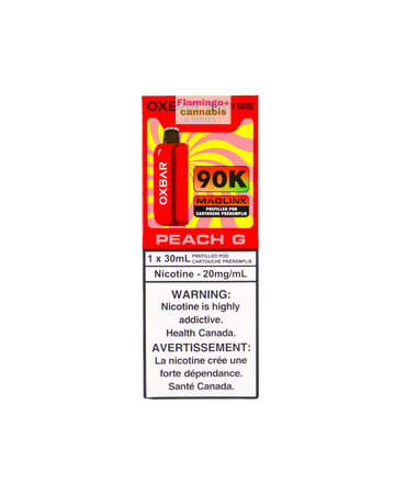 Rocky Vapor x OXBAR Rocky Vapor x OXBAR MAGLINK 90k Puff Pre-Filled Pod AB Peach G