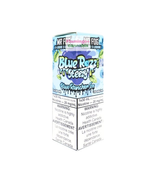 Mr Fog Salt 30ml 20mg AB Blue Razz Steezy Blue Rancher