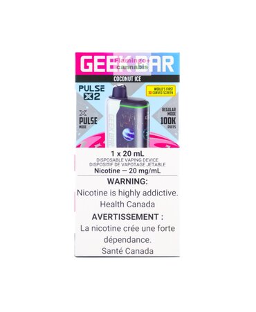 geek bar Geek Bar Pulse X2 100k Puff Disposable AB Coconut Ice