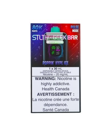STLTH X GEEKBAR STLTH X GEEK BAR 80k Puff Rechargeable Disposable AB Poppin'  Hype Ice
