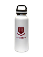 20oz White Stainless Water Bottle