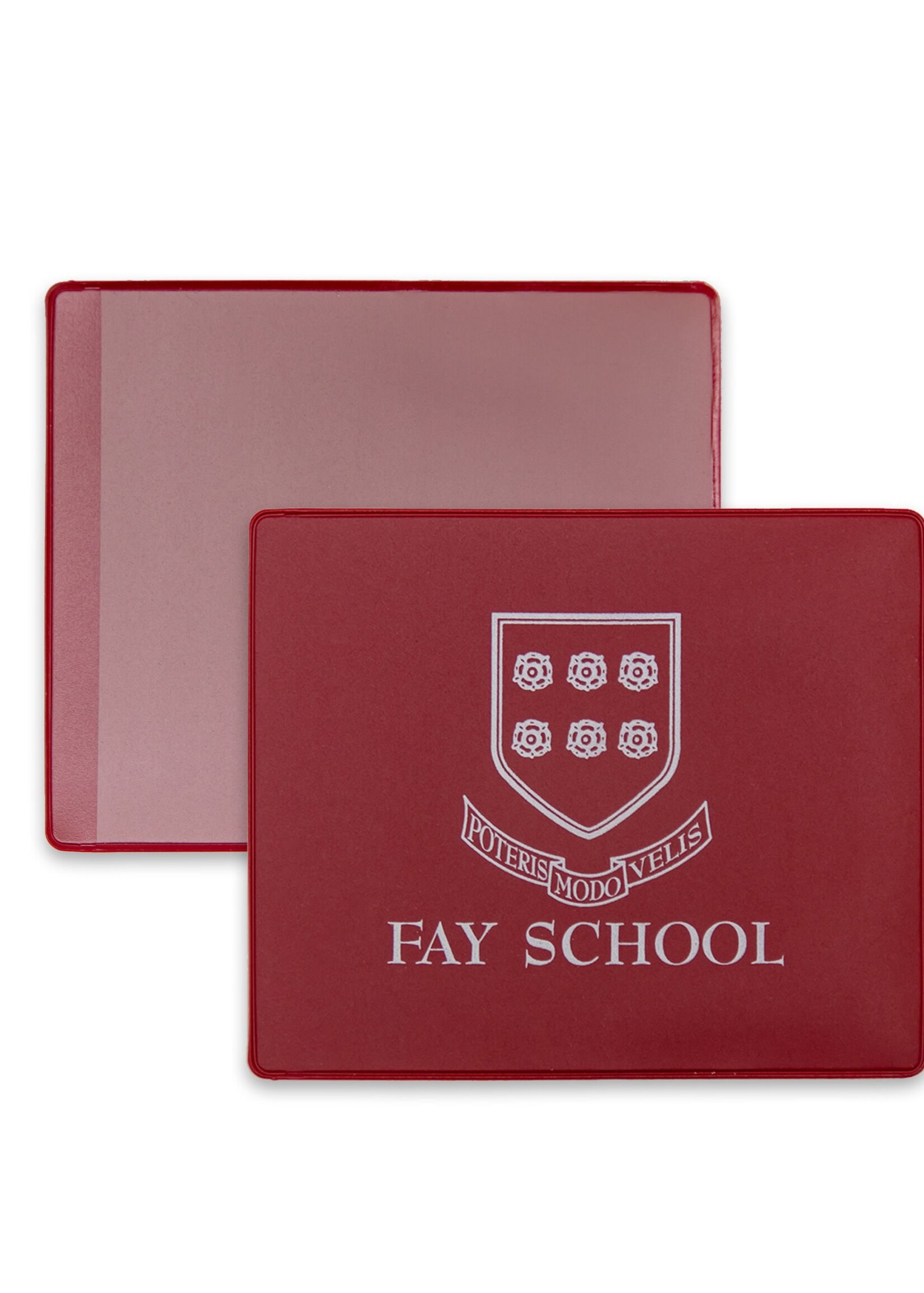 4Imprint Vaccination Card Holder Fay School Logo