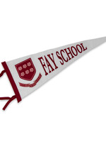Collegiate Pacific Fay School Pennant (9"x24", White)