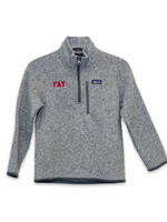 Patagonia Patagonia 1/4-Zip Youth Pullover (Unisex, Gray)