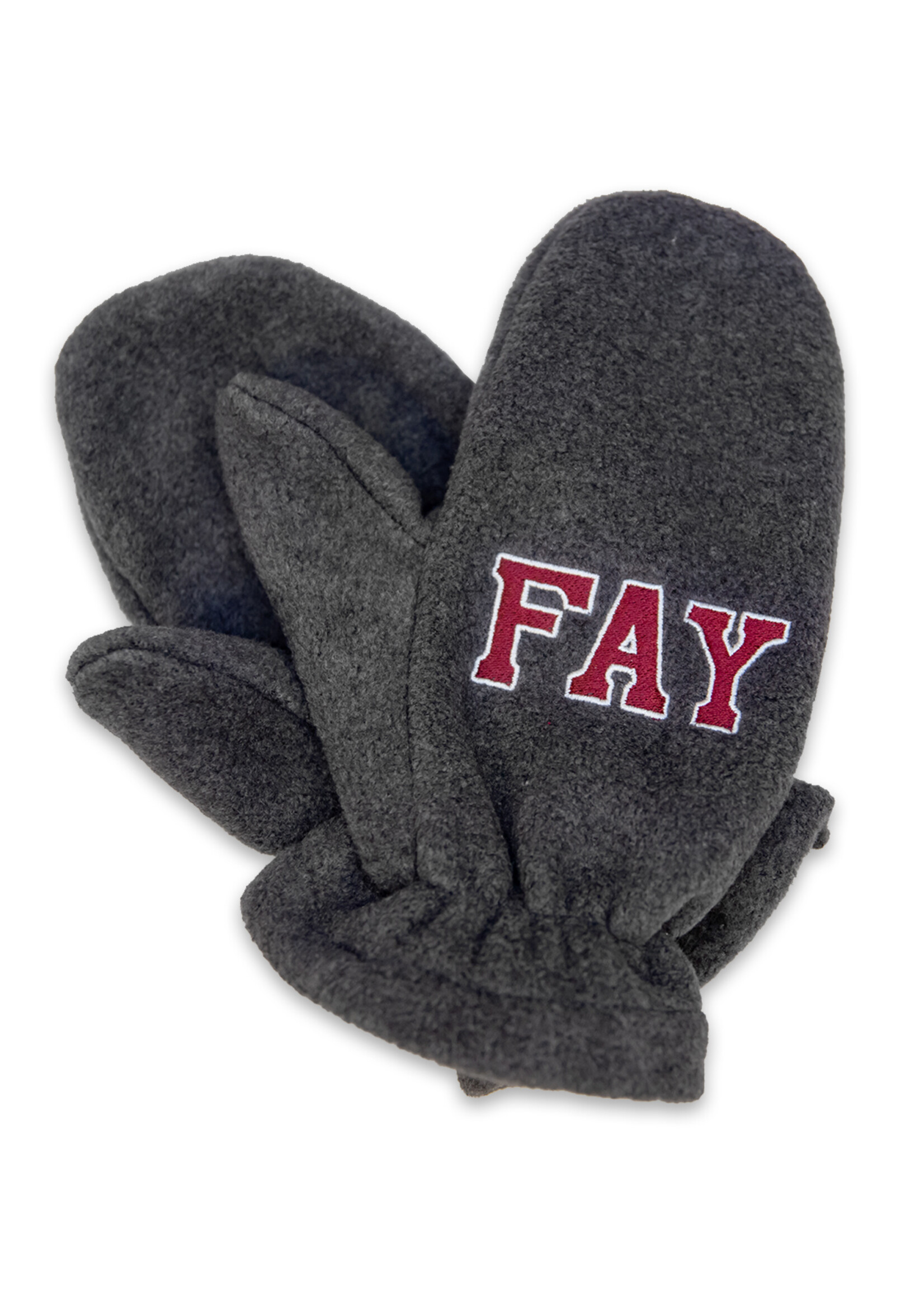 4Imprint Gray Fleece Mitten FAY