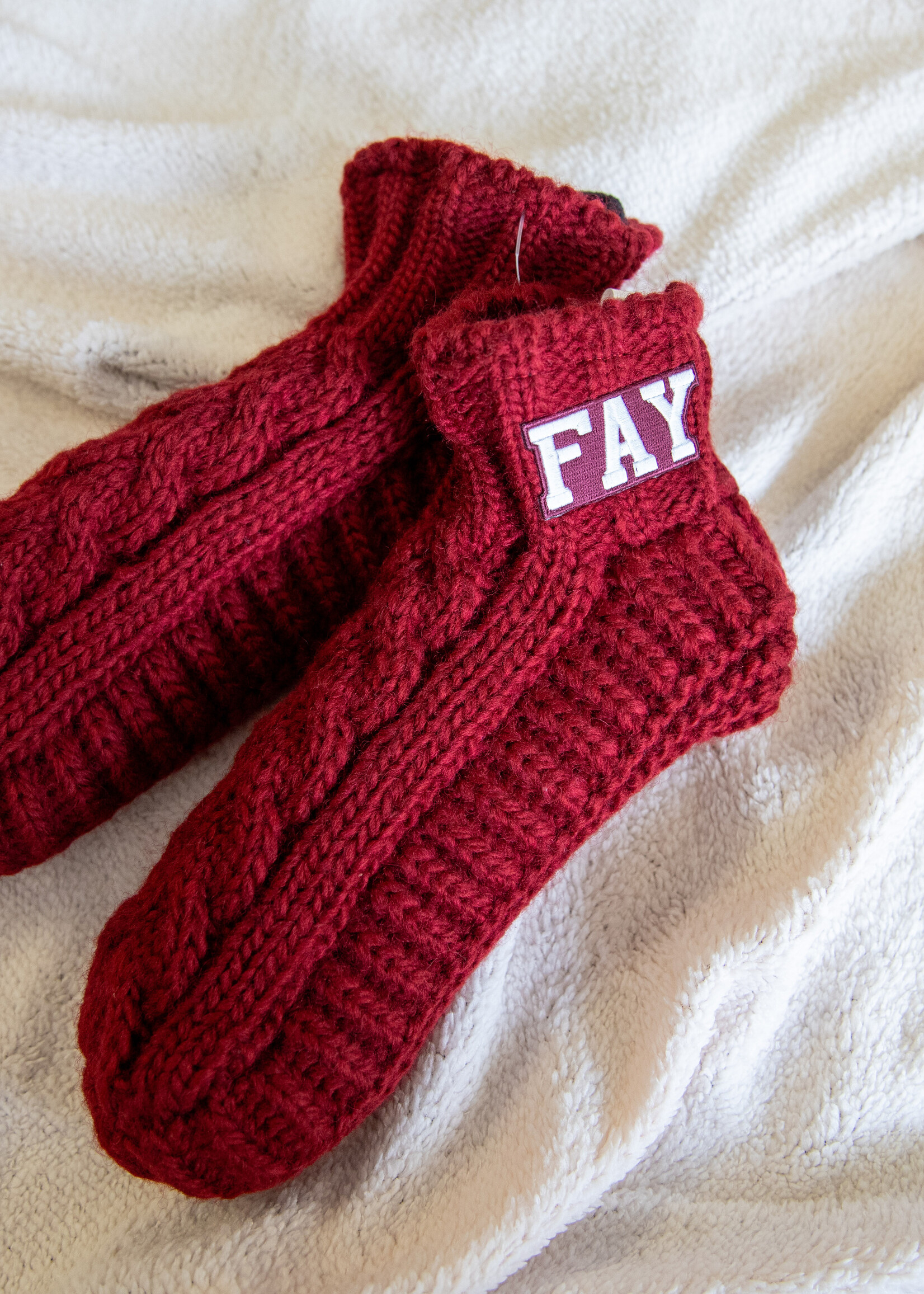 Slippers Cardinal Red Fay