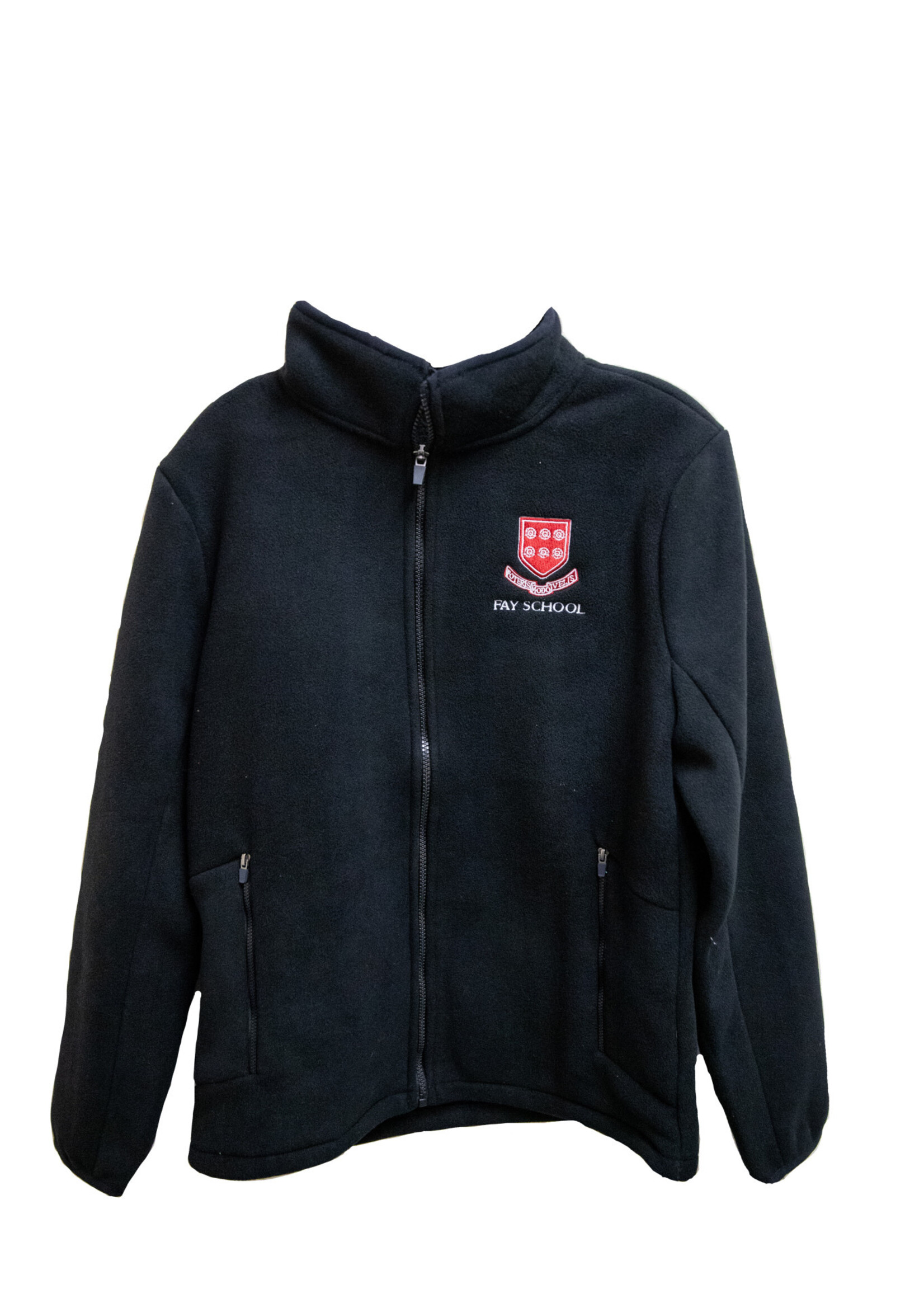 Full Zip Fleece Jacket Black
