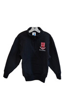 1/4 zip black youth
