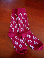 Moose socks red