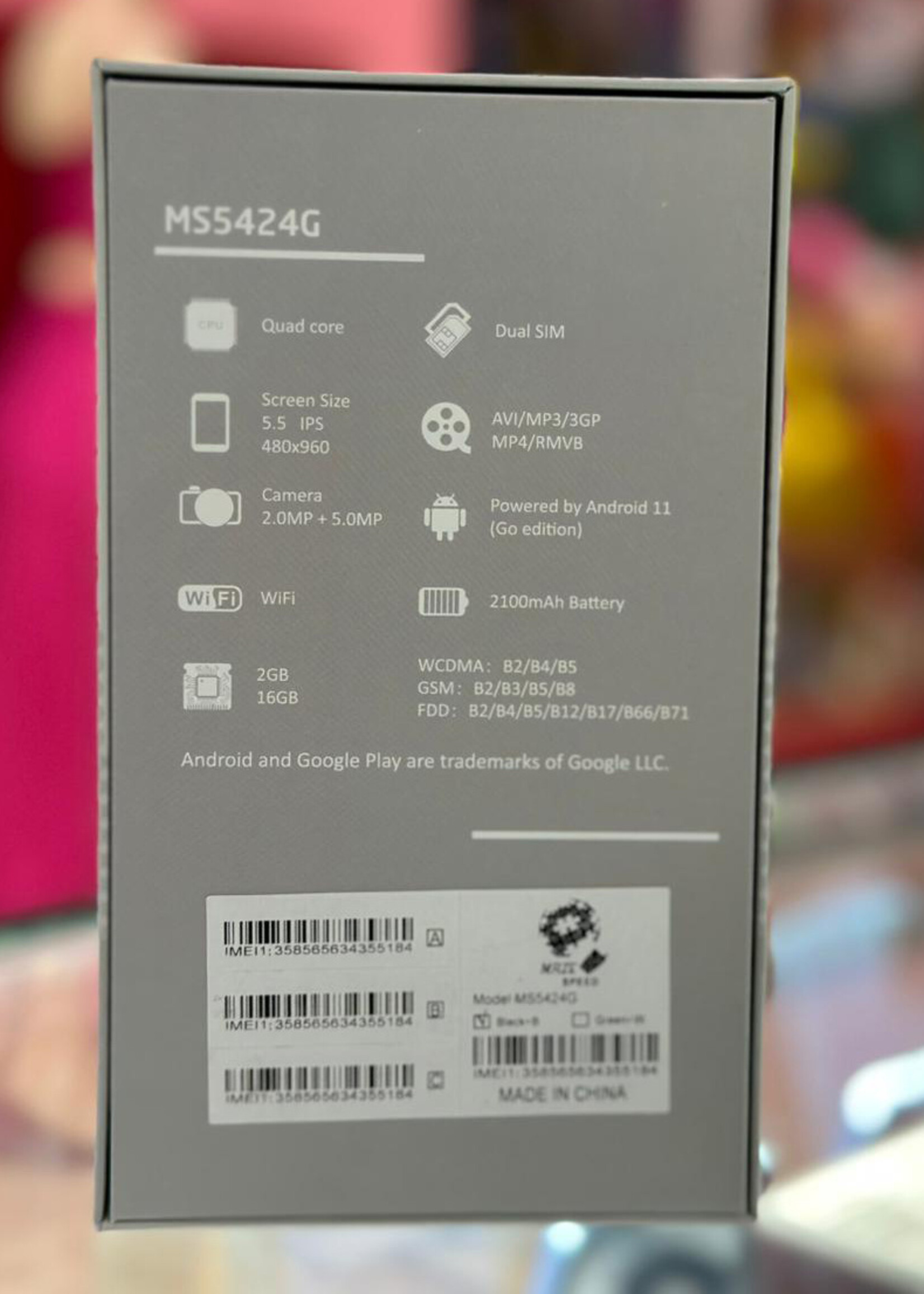 Maze Speed Maze Speed MS5424G 2 GB + 16 GB