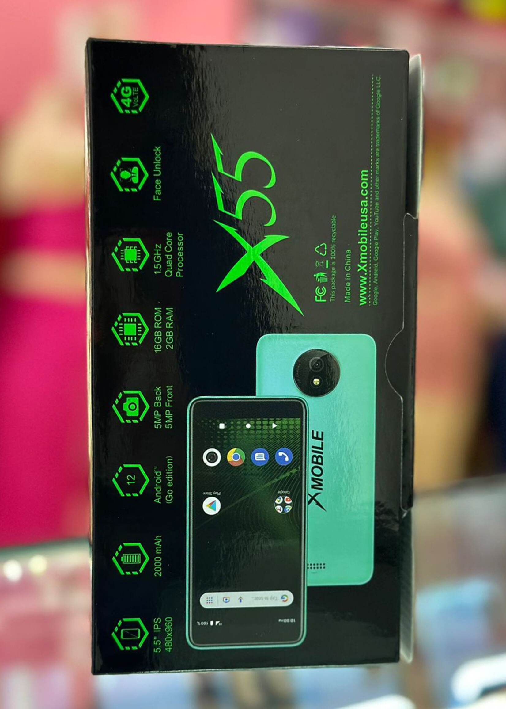 XMobile XMobile X55 2 GB + 16 GB