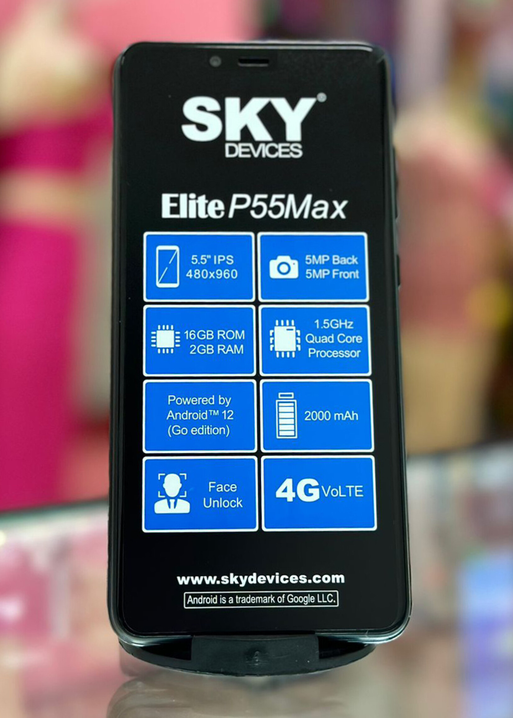 Sky Sky Elite P55Max 2 GB + 16 GB