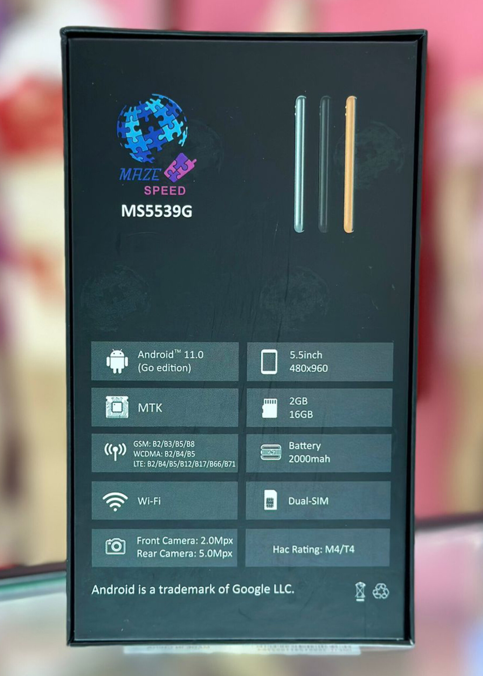 Maze Speed Maze Speed MS5539G 2 GB + 16 GB