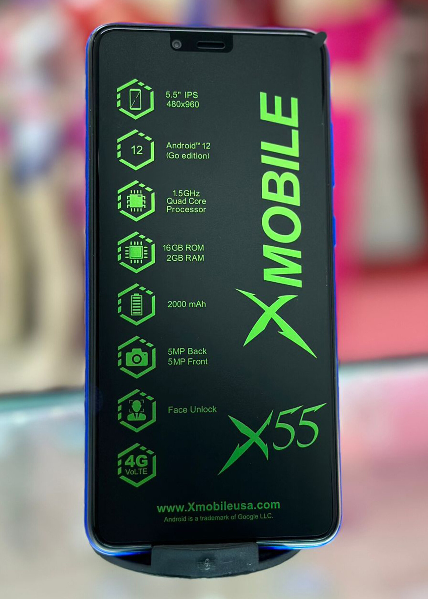 XMobile XMobile X55 2 GB + 16 GB
