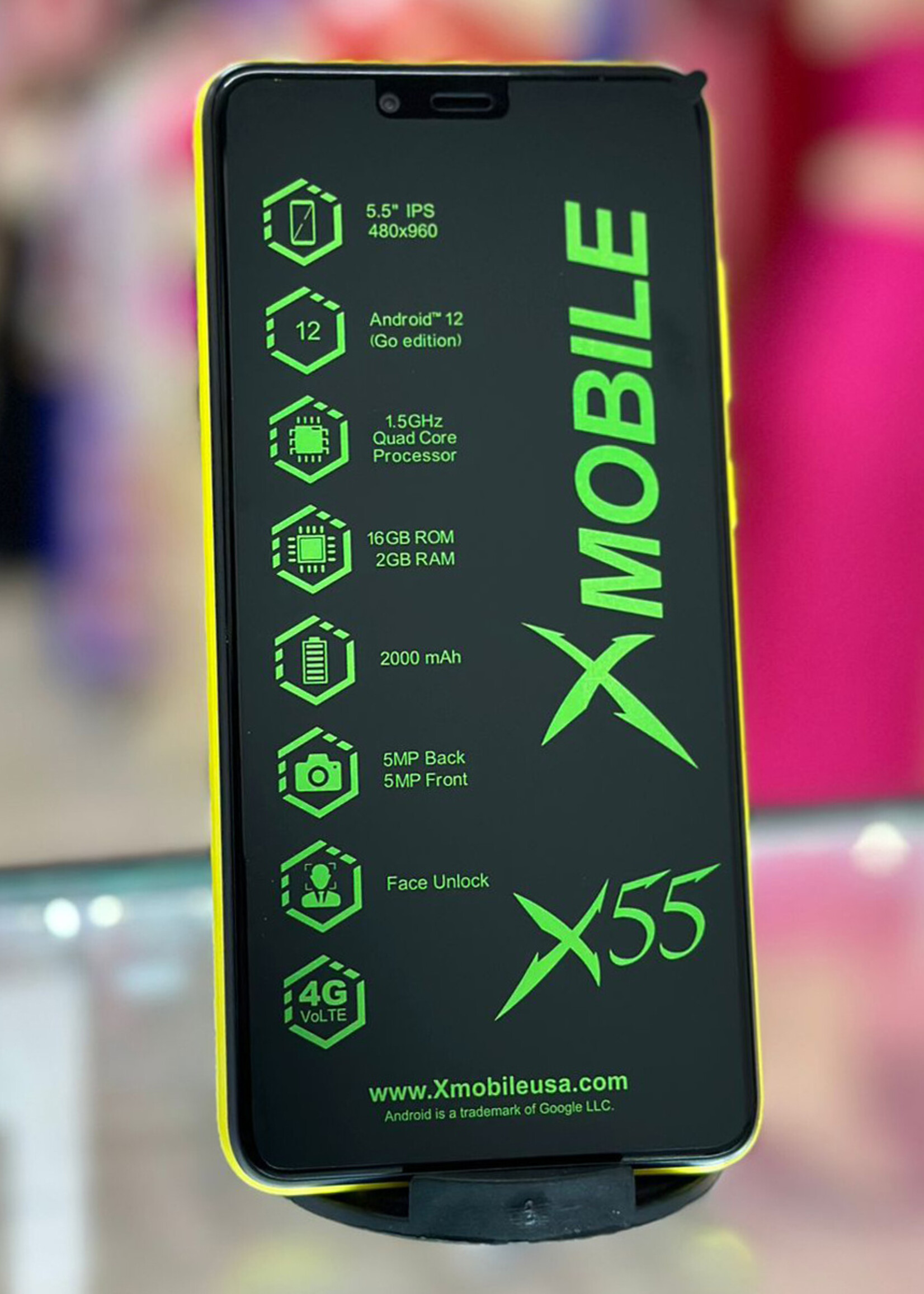 XMobile XMobile X55 2 GB + 16 GB