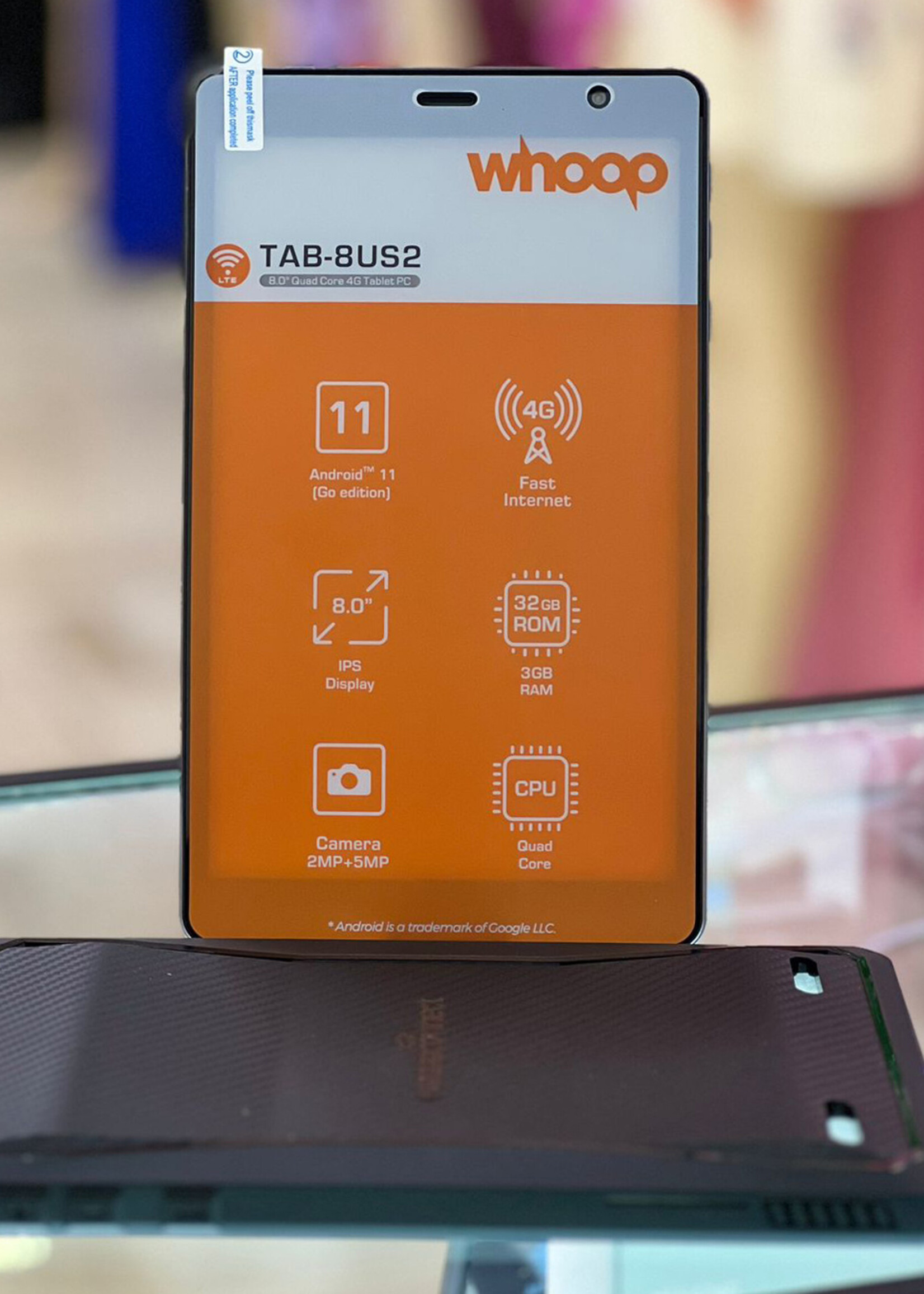 Whoop Whoop TAB-8US2 8" Inch 3 GB + 32 GB