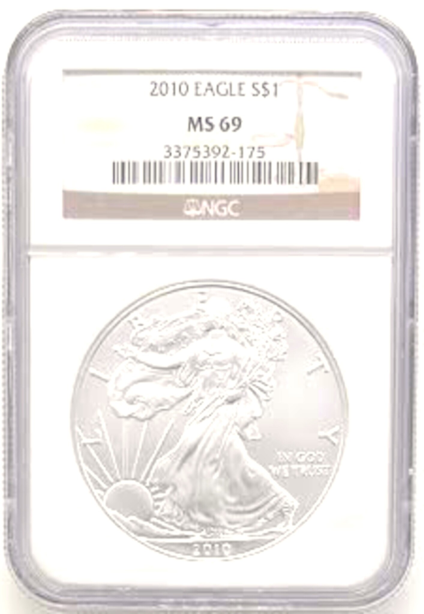 2010 Silver Eagle (MS-69)-1
