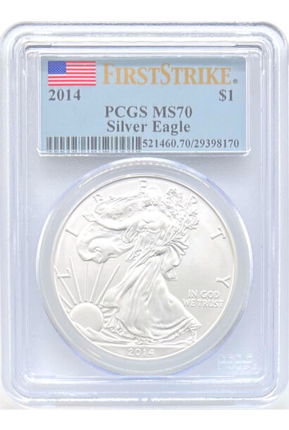 2014 Silver Eagle (MS-70)