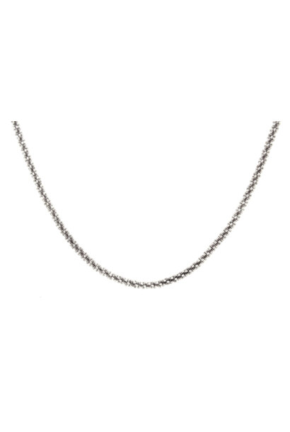 .800 Silver Fancy Chain Necklace (30.5")