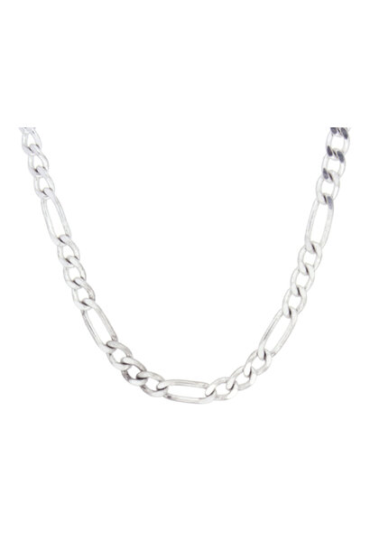 .925 Figaro Chain Necklace (18"/3mm)