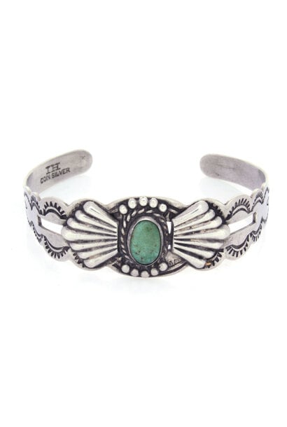 .925 Chrysoprase Tribal Bracelet (6")