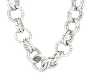 【Vintage】CHAIN LINK 925 SILVER RING 16号 Vintage】CHAIN LINK 925 SILVER RING 16号