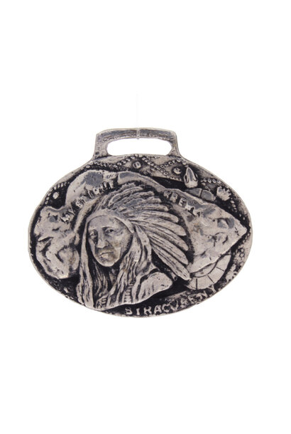 .925 (Feather) Indian Pendant