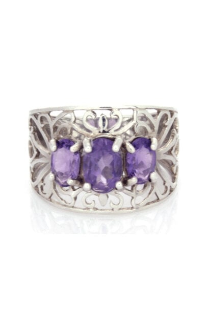 .925 Amethyst Ring (sz 7 1/4)