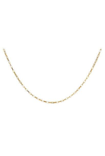 10K Yellow Gold Link Chain (17 1/2"/.9mm)