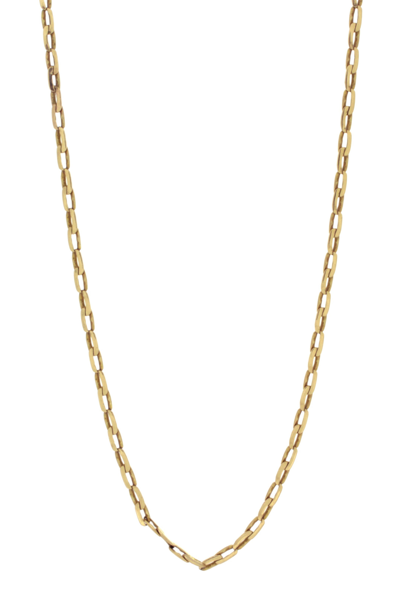 10K Yellow Gold Link Chain (25"/1.8mm)-2