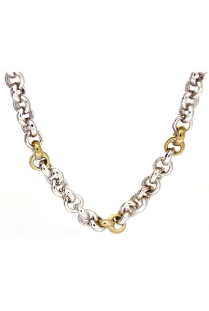 .925 18K Plated Necklace (24")
