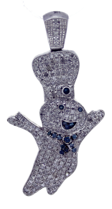 Pillsbury doughboy diamond pendant hot sale