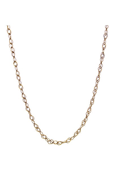 14K Yellow Gold Fancy Chain Necklace (19 1/2" / 3mm)