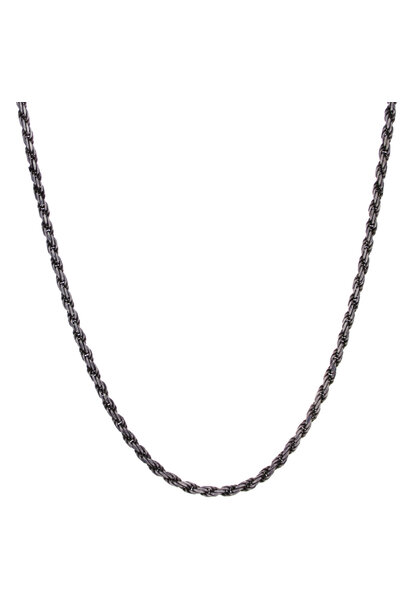 .925 Rope Chain Necklace (20" / 3mm)