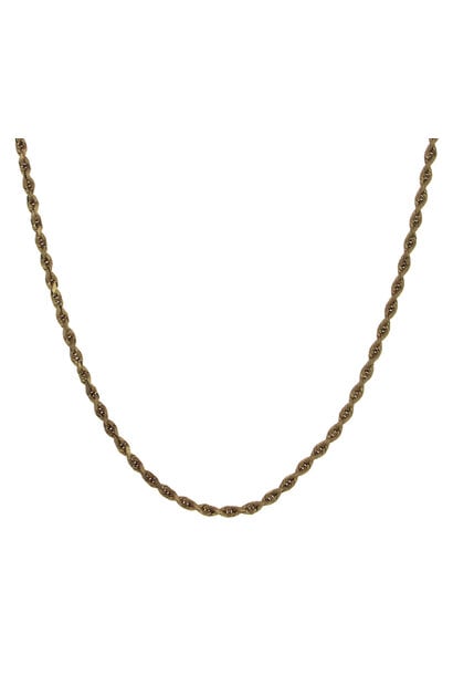10K Yellow Gold Rope Chain (18" / 3mm)