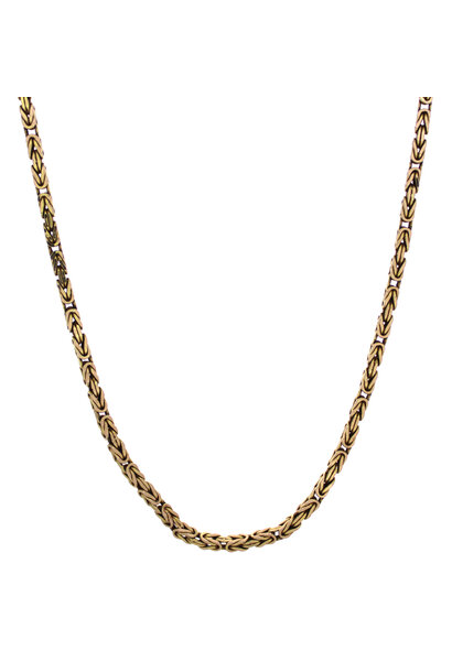 10K Yellow Gold Byzantine Chain (23" / 4mm)