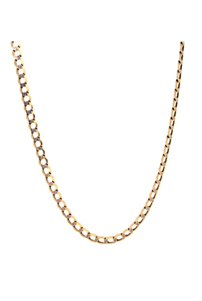 14K Yellow Gold Curb Chain (19 1/2" / 6mm)