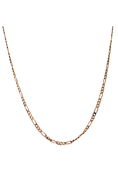14K Yellow Gold Figaro Chain (18" / 3mm)