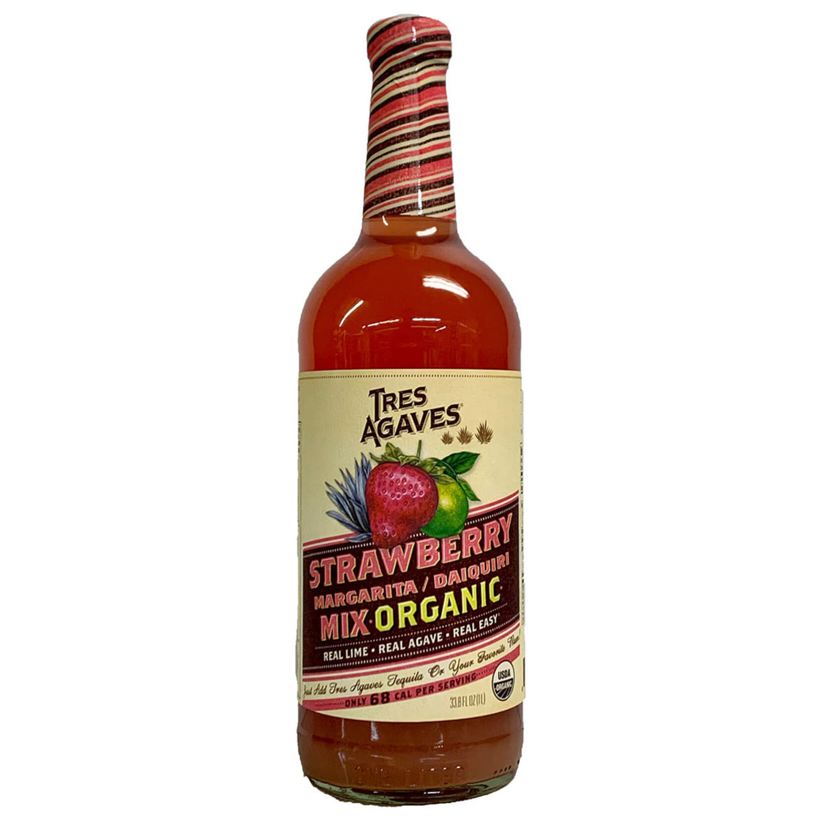 TRES AGAVES TRES AGAVES STRAWBERRY MARGARITA MIXER	1.0L