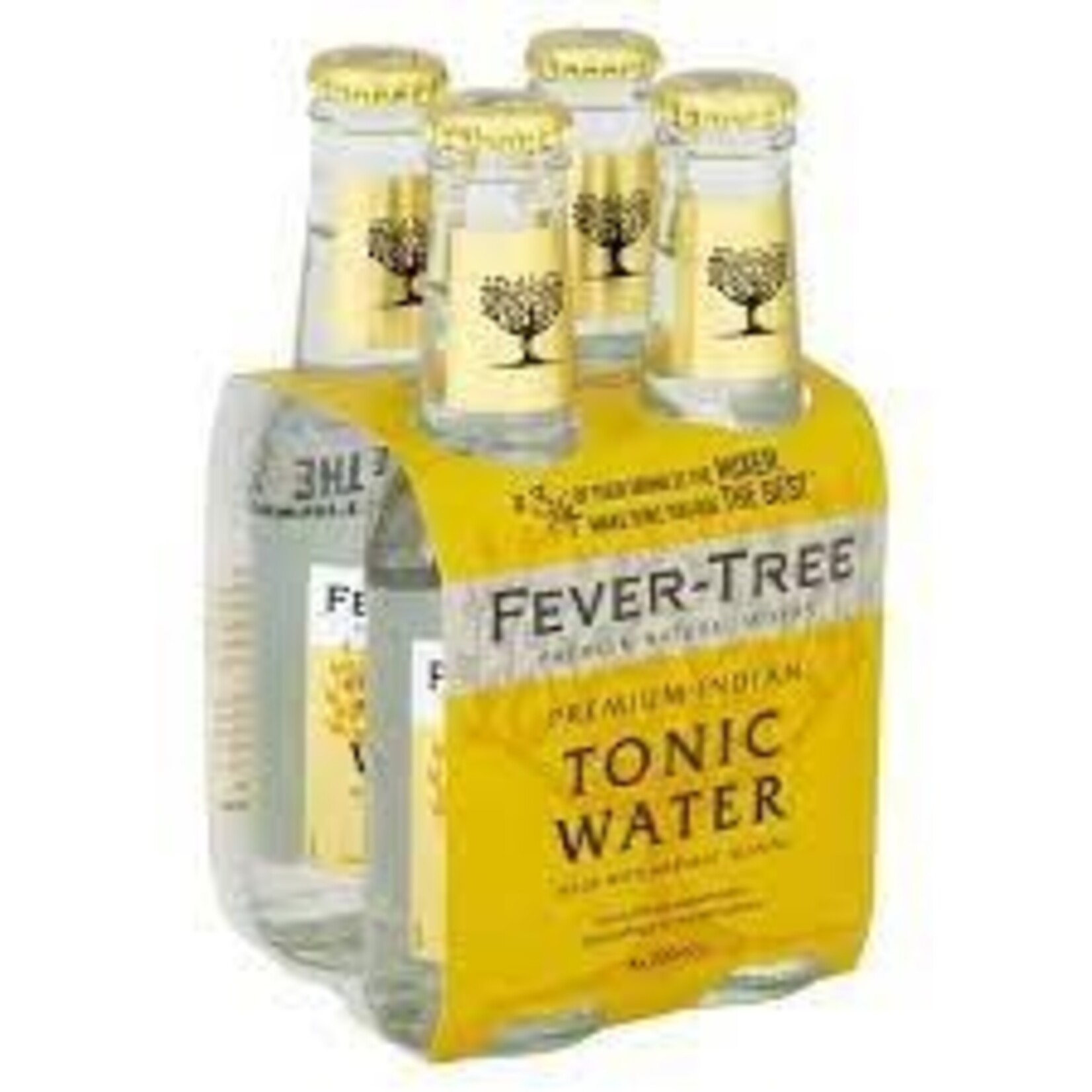 FEVER-TREE FEVER-TREE	TONIC WATER YELLOW 4PK 	.200L