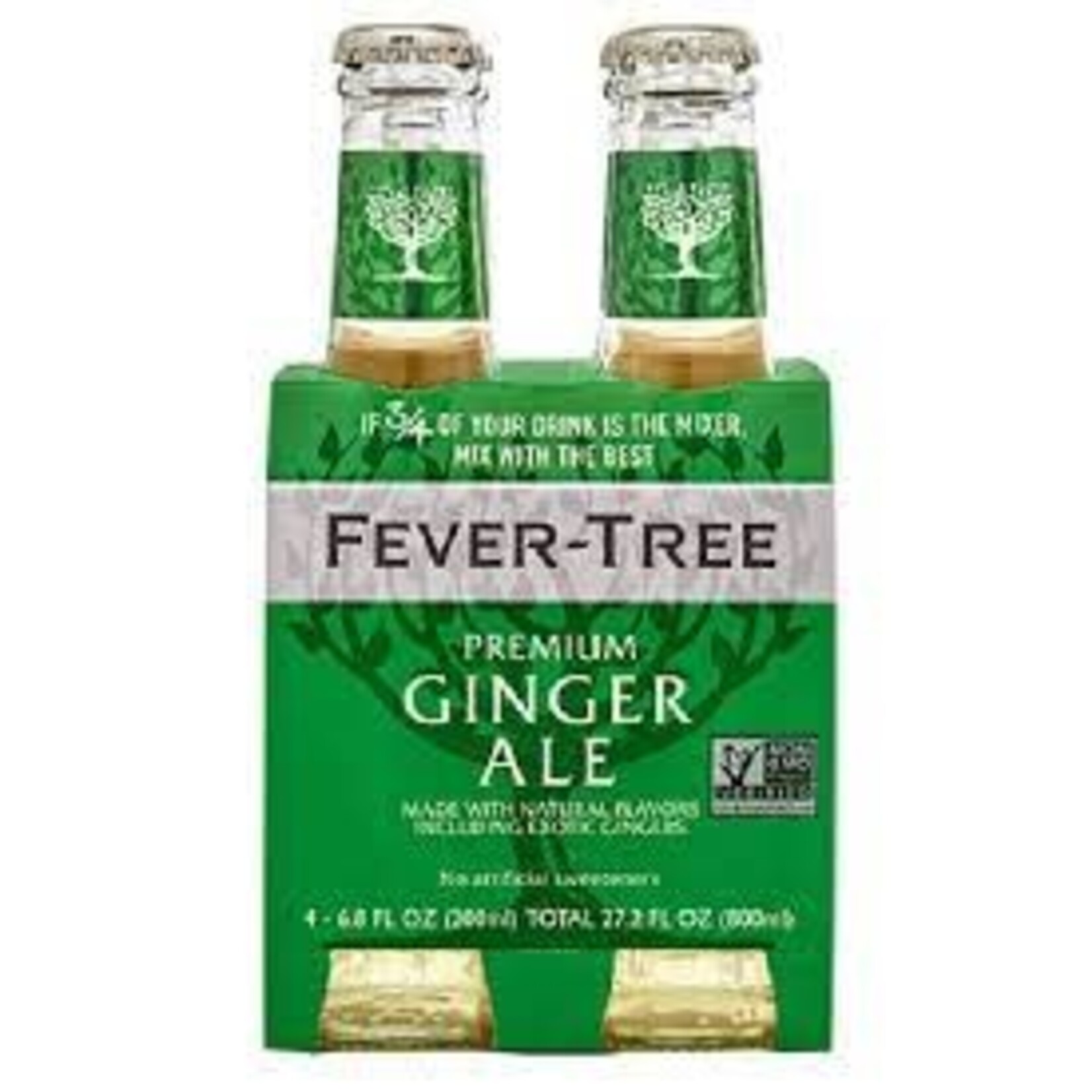 FEVER-TREE FEVER-TREE	GINGER ALE 4PK	.20L
