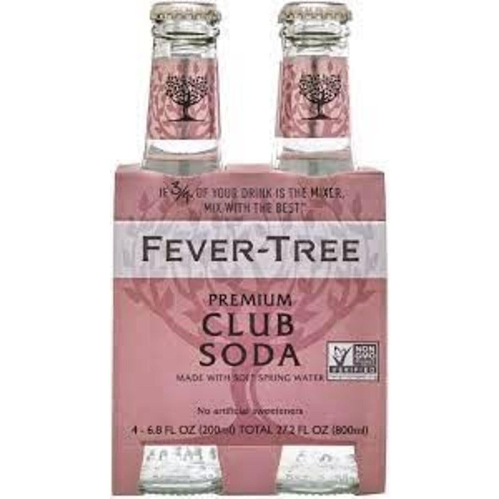FEVER-TREE FEVER-TREE	CLUB SODA 4PK  .200L