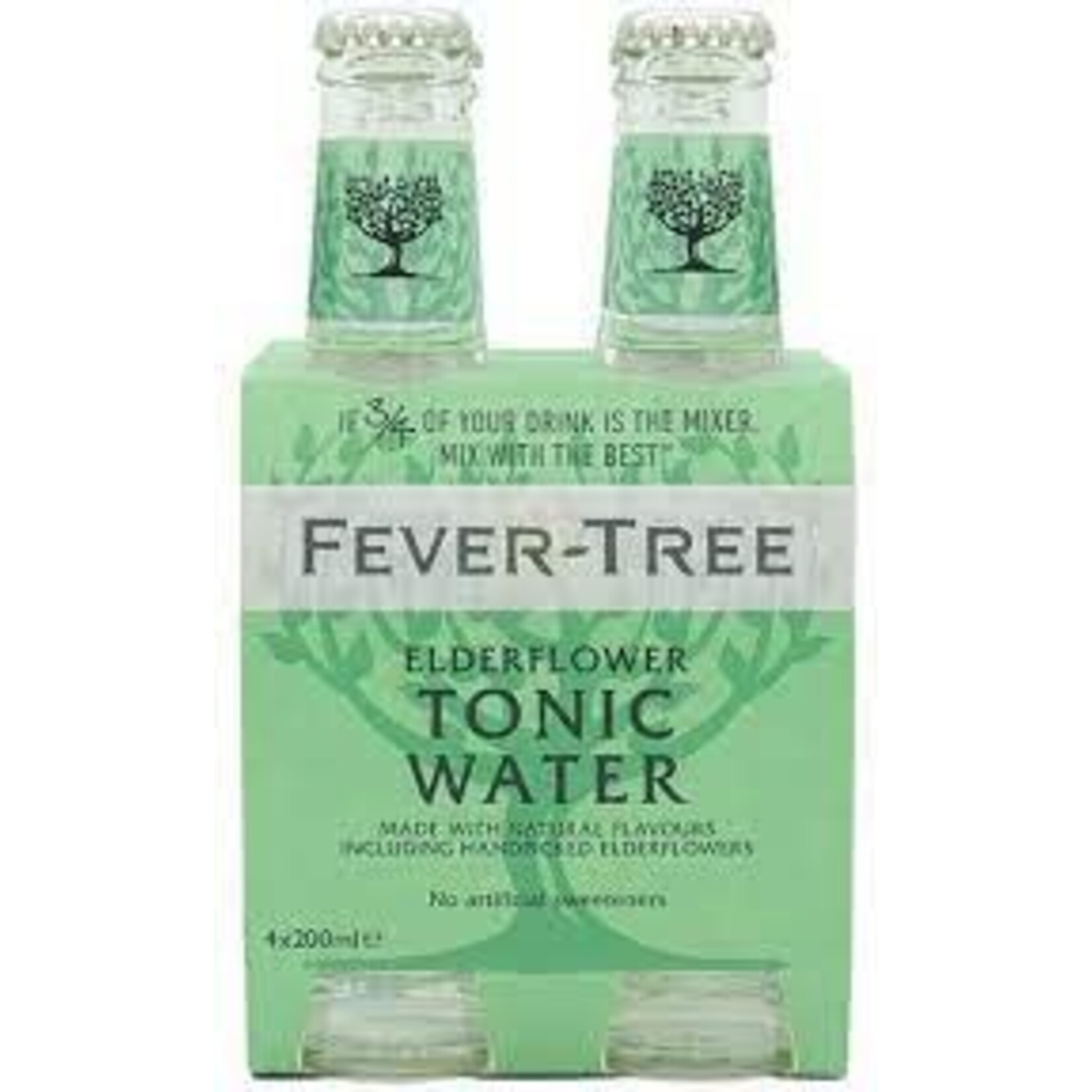 FEVER-TREE FEVER-TREE	ELDERFLOWER TONIC 4PK	.200L