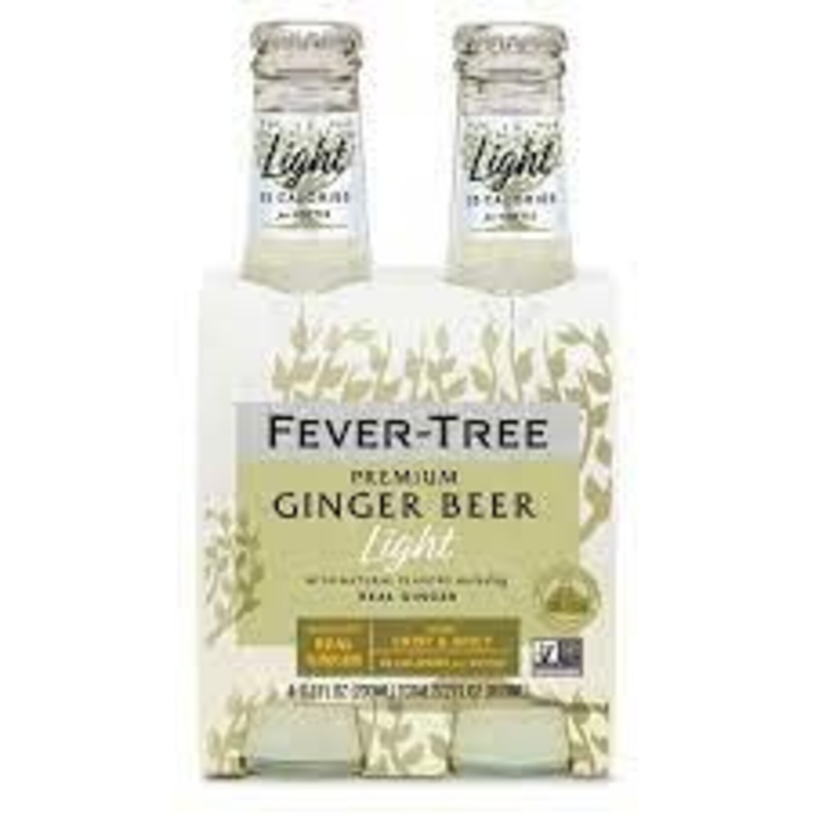 FEVER-TREE FEVER-TREE	LIGHT GINGER BEER 4PK	.200L