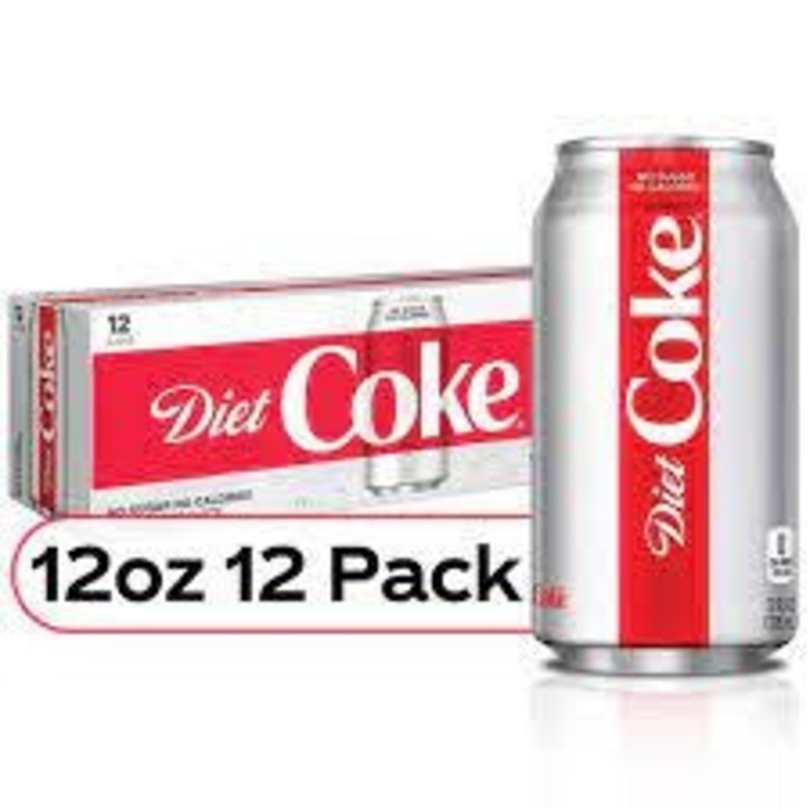 COCA COLA DIET COKE  12PK CANS FRIDGE PACK