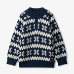 HATLEY Boys Winter Knit Mock Neck Sweater