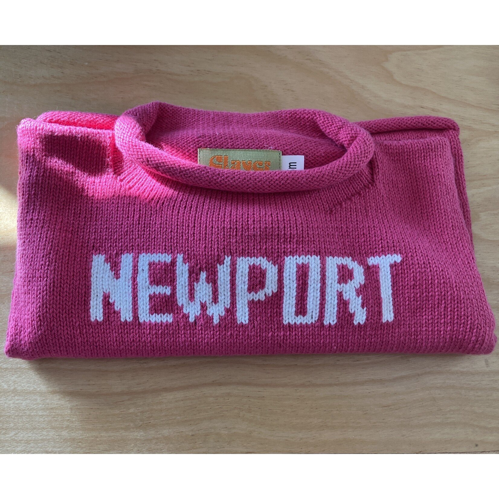 ACVISA/CLAVER Pink Knitted Newport Sweater