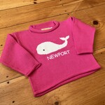 ACVISA/CLAVER Knitted Pink Newport Whale Sweater