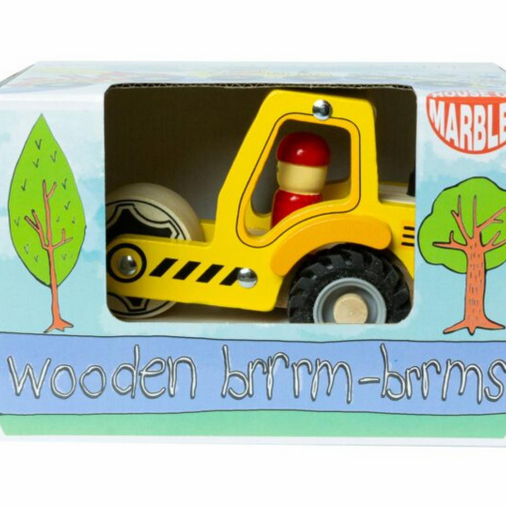HOUSE OF MARBLES Wooden Construction Vehicle