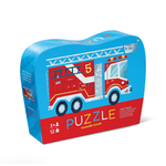 CROCODILE CREEK 12-Piece Mini Puzzle - Fire Truck